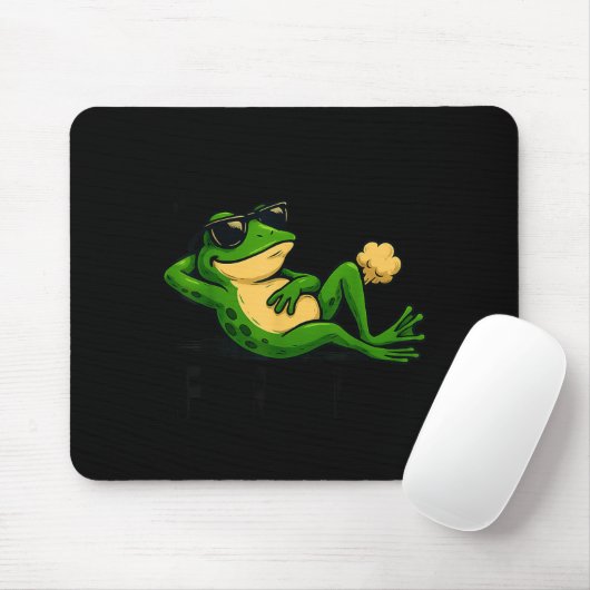 Farting I Sometimes Frog Just Club Mousepad (Mit Mouse)