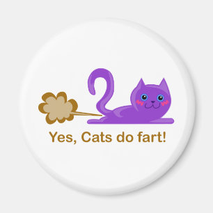 Farting Katze, Katzen-Furzen! Magnet