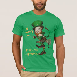 Farting Kobold-lustiges irisches T-Shirt