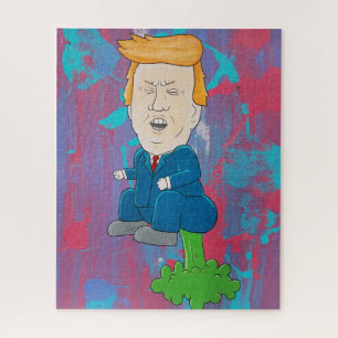 Farting Trumpf-Puzzlespiel Puzzle