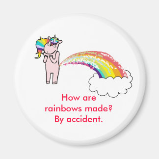 Farting Unicorn, Wie werden Regenbogen gemacht? Du Magnet