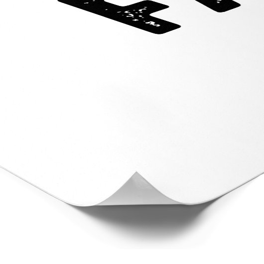 Fartist Funny Artist Pub Poster (Ecke)