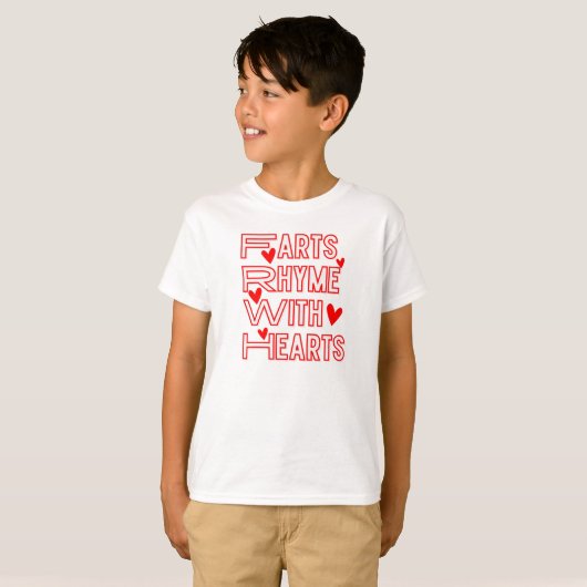 Farts Rhyme with Farts T-Shirt (Vorne ganz)