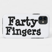 Farty Fingers Case-Mate iPhone Hülle (Rückseite (Horizontal))