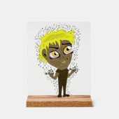 Farty Fingers Chibi Acrylschild (Vorderseite)