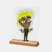 Farty Fingers Chibi Acrylschild (Winkel)