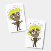 Farty Fingers Chibi Ausweis (Vorder- & Rückseite)