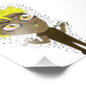 Farty Fingers Chibi Fotodruck (Ecke)