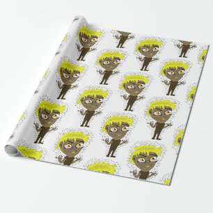 Farty Fingers Chibi Geschenkpapier