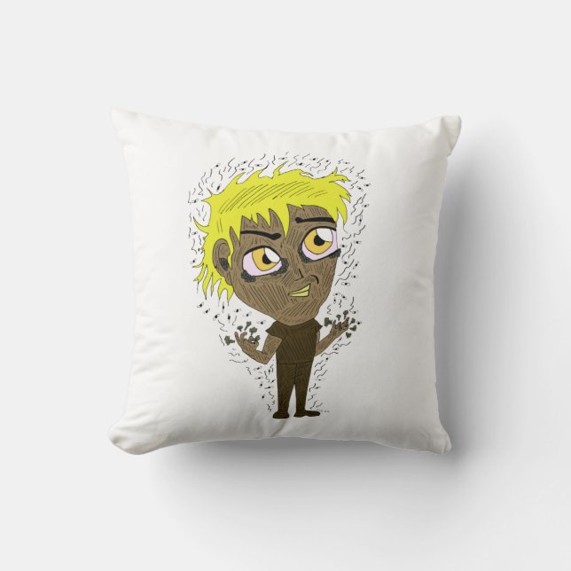 Farty Fingers Chibi Kissen (Vorderseite)