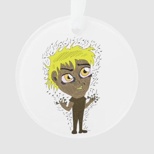 Farty Fingers Chibi Ornament (Vorderseite)