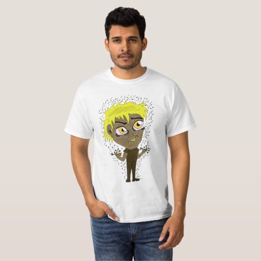 Farty Fingers Chibi T-Shirt (Vorne ganz)