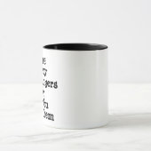Farty Fingers line Tasse (Zentrum)