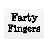 Farty Fingers Magnet (Horizontal)