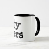 Farty Fingers Tasse (VorderseiteRechts)