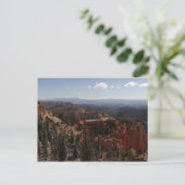 Farview Point am Bryce Canyon Nationalpark Postkarte (Stehend Vorderseite)