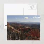 Farview Point am Bryce Canyon Nationalpark Postkarte (Vorne/Hinten)