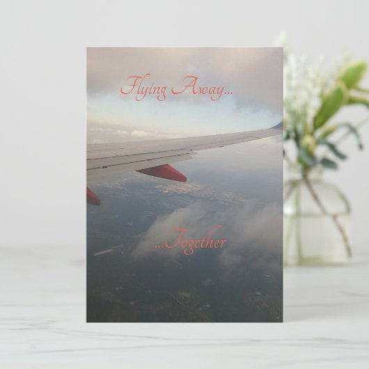 Farwell/ Other/Blank card/Schreiben Sie unsere eig Save The Date (Stehend Vorderseite)