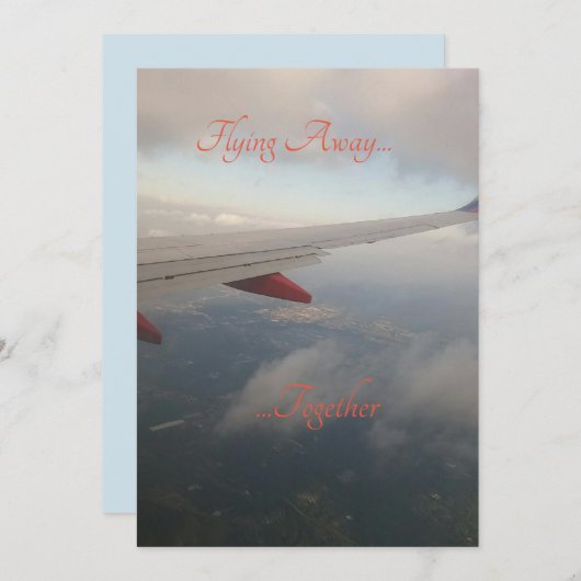 Farwell/ Other/Blank card/Schreiben Sie unsere eig Save The Date (Vorne/Hinten)