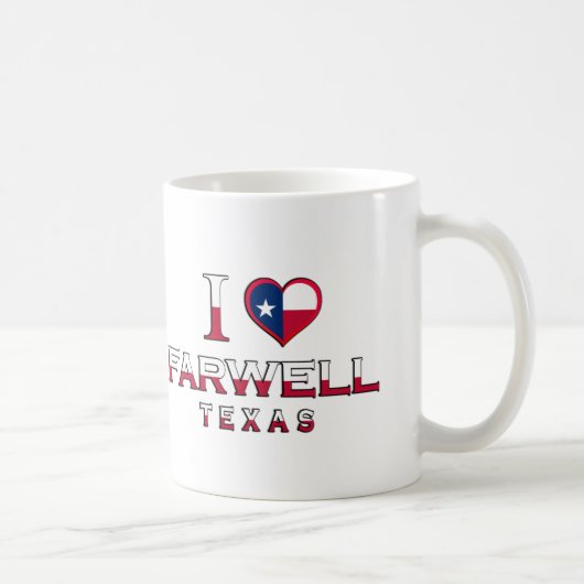 Farwell, Texas Kaffeetasse (Rechts)