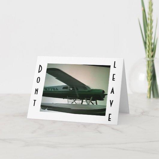 FARWELL UND VIEL GLÜCK ZU IHNEN=VERMISST DICH KARTE (Vorderseite)