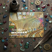 Farwell von der Postkarte von Michigan