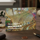Farwell von der Postkarte von Michigan