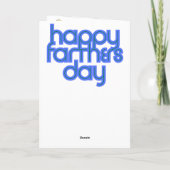 Farzen mit Liebe: Eine Vatertagsklassik Karte (Rückseite)