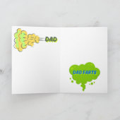 Farzen mit Liebe: Eine Vatertagsklassik Karte (Innenseite)