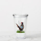 Fasan acryltrinkbecher (Rückseite)