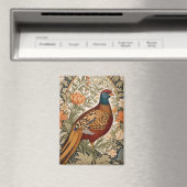 Fasan Antik Blumenmuster inspiriert von William Mo Magnet (In Situ (Geschirrspüler))