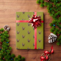 Fasan auf Salbei-Weihnachtsgeschenk-Verpackungspap