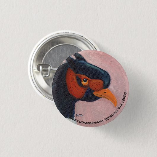 Fasan Button (Vorne & Hinten)