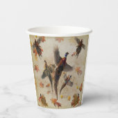 Fasan, Fasane für immer Pappbecher (Rückseite)