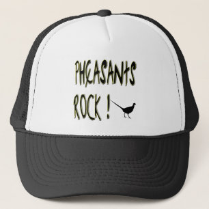 Fasan-Felsen! Hut Truckerkappe