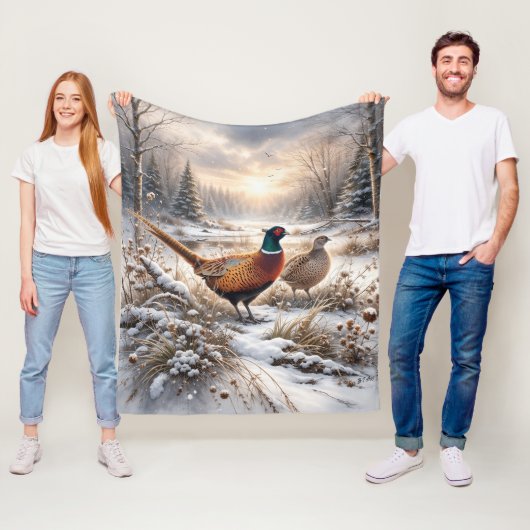 Fasan  fleecedecke (Beispiel)