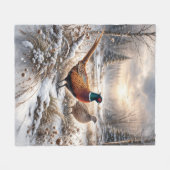 Fasan  fleecedecke (Vorderseite (Horizontal))