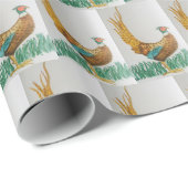 Fasan Geschenkpapier (Rolleneckpunkt)