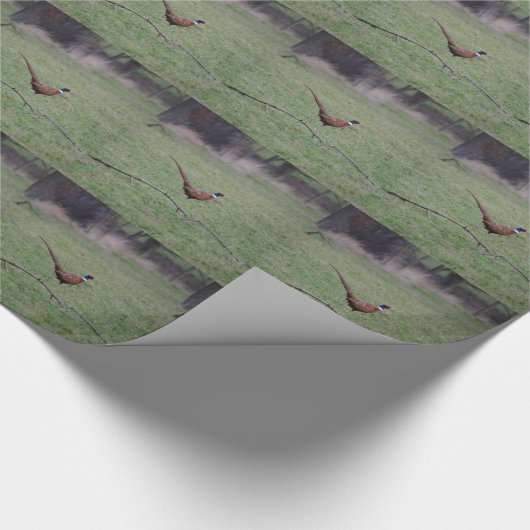 Fasan Geschenkpapier (Ecke)