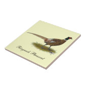 Fasan-Hahn Fliese (Seite)