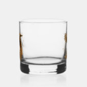 Fasan im goldenen Flug Whiskyglas (Links)