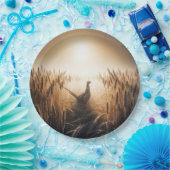 Fasan im Herbst Pappteller (Party)