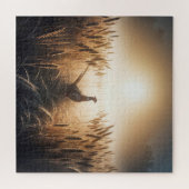 Fasan im Weizenfeld Puzzle (Horizontal)