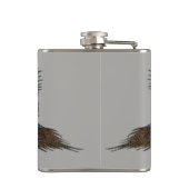 Fasan in der Flug-angesagten Flasche Flachmann (Rückseite)