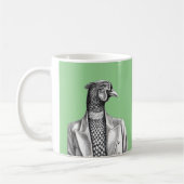 Fasan in Smart Jacket (Moegi) Kaffeetasse (Links)