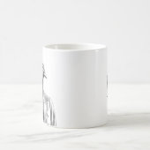 Fasan in Smart Jacket (Schnee) Kaffeetasse (Mittel)