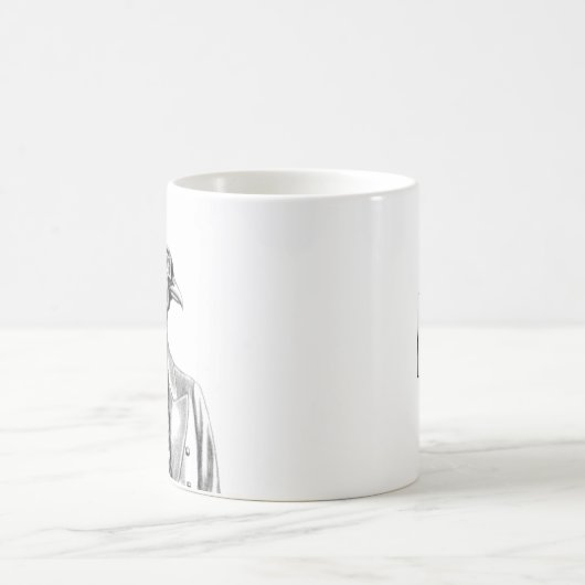Fasan in Smart Jacket (Schnee) Kaffeetasse (Mittel)
