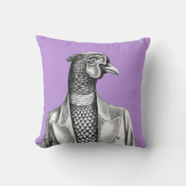 Fasan in Smart Jacket (Sumire) Kissen