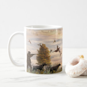 Fasan Jagen mit deutschem Kurzhaar Kaffeetasse