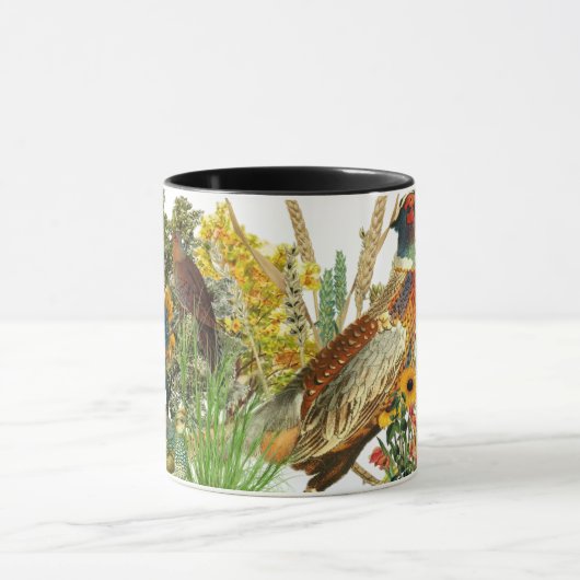 Fasan-Kaffee-Tasse Tasse (Zentrum)